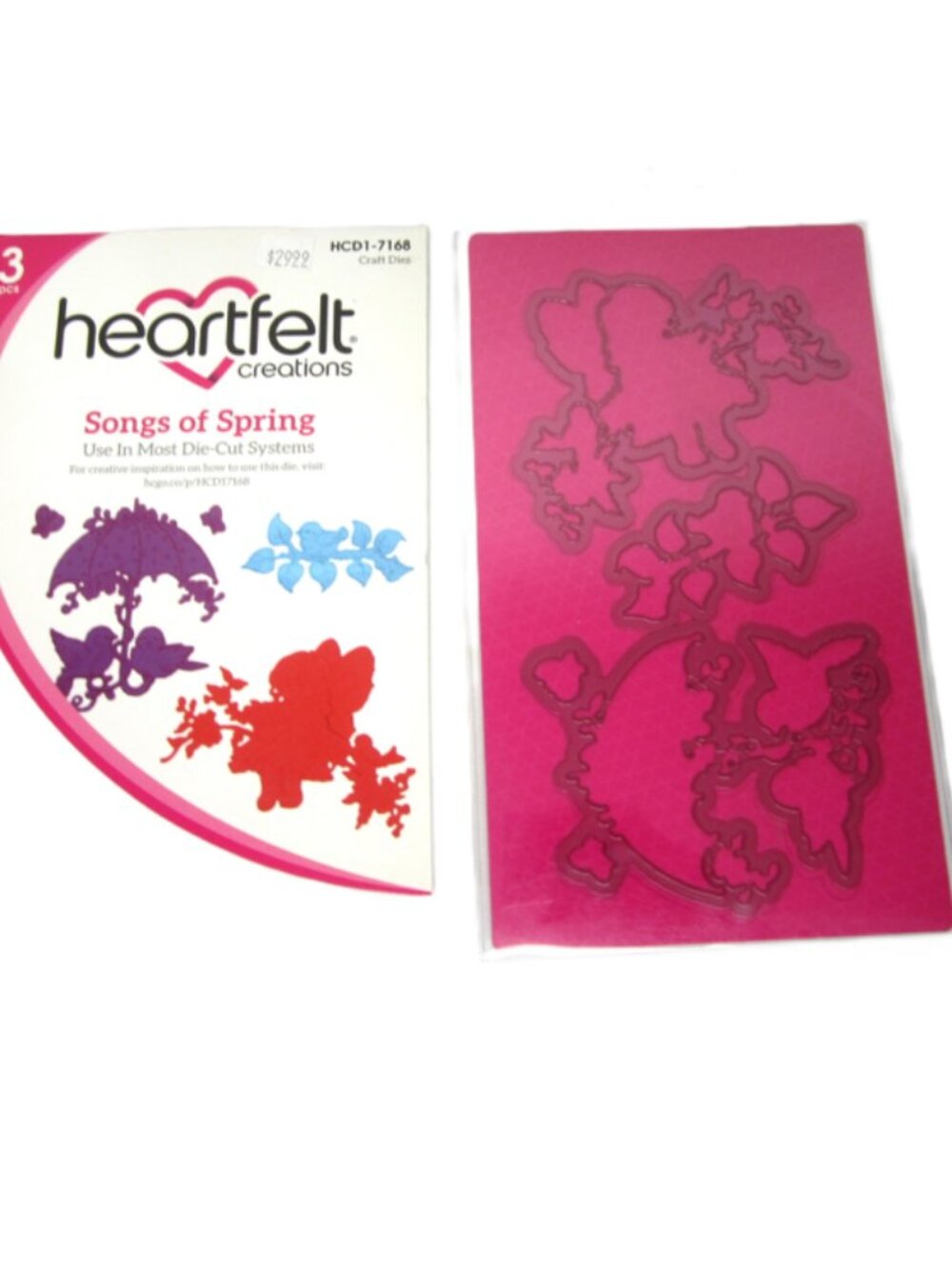 Heartfelt Creations Songs of Spring Craft Dies Spring Summer Rain Floral